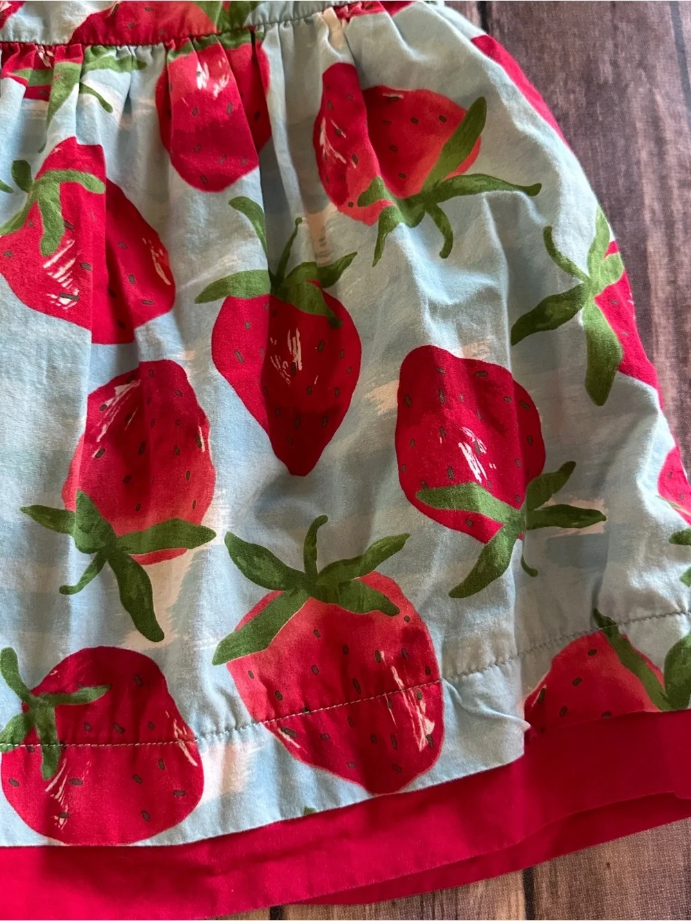Gymboree strawberry dress vguc 12/18